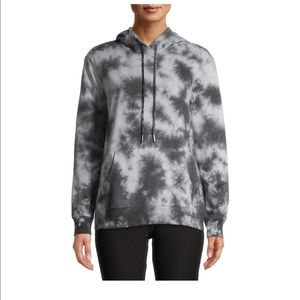 Black Tye Dye No boundaries Junior hoodie